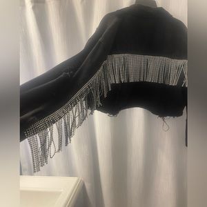 Jean Jacket with Rhinestones Size S